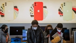 apple huawei trien khai dich vu giao dien thoai tan nha sieu nhanh mua covid 19