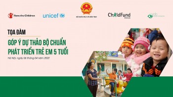 ChildFund Việt Nam cùng "Góp ý dự thảo bộ chuẩn phát triển trẻ em 5 tuổi"