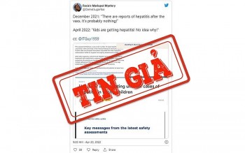 nguy co viem gan cap tinh nang o tre nho lien quan covid 19 la khong co co so