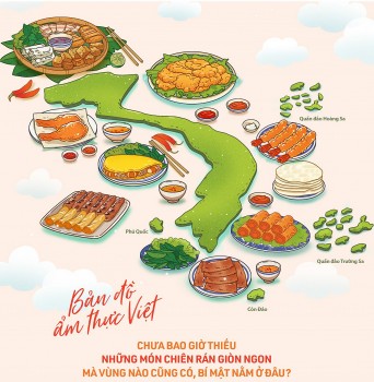 63 mon an xep thanh ban do am thuc xac lap ky luc viet nam