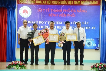 Bộ Y tế đã tặng Bằng khen cho các cá nhân, tập thể tại Đà Nẵng
