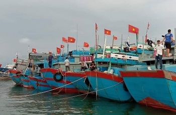 Ngư dân Quảng Nam – Quảng Ngãi cấp tập phòng chống bão số 9