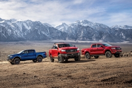 ford ranger duoc vinh danh la chiec xe dam chat my nhat