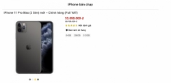 gia 3 ban iphone 11 xach tay giam manh