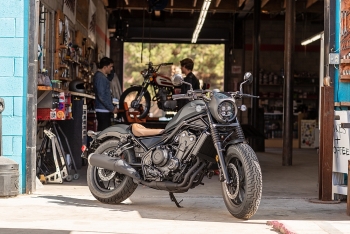 honda rebel 500 ra mat khach hang viet nam gia 180 trieu dong