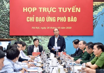 thu tuong dieu hanh cuoc hop khan ung pho bao so 9 molave