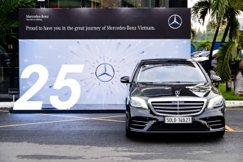 Hơn 40 nghìn xe sang Mercedes-Benz chính hãng được bán ra tại Việt Nam trong 25 năm