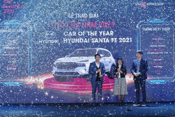 Hyundai Santa Fe được xướng tên "xe của năm 2021"