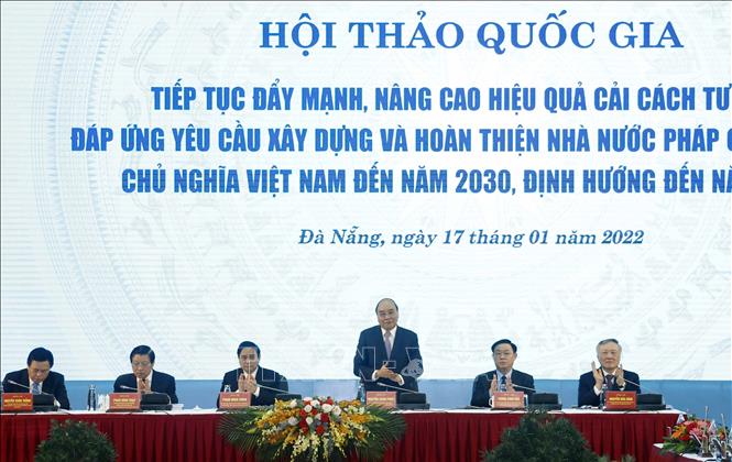 Hội thảo quốc gia về Cải cách tư pháp nhằm xây dựng và hoàn thiện Nhà nước pháp quyền