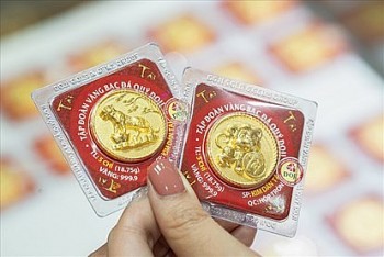 gia vang trong nuoc vua trai qua mot tuan bien dong manh