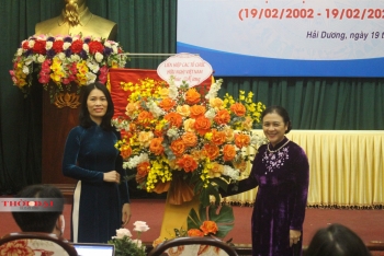 Toàn văn phát biểu của Chủ tịch VUFO Nguyễn Phương Nga tại Lễ kỷ niệm 20 năm thành lập Liên hiệp Hải Dương