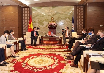 EVN - Đại sứ Hoa Kỳ tại Việt Nam bàn về việc hợp tác phát triển năng lượng sạch