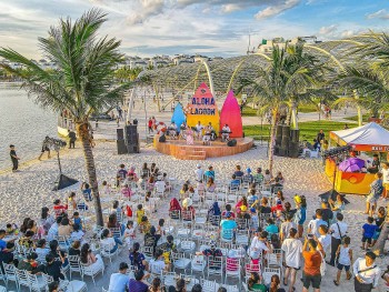 le hoi bien 2022 festive ocean lagoon khuay dong quan ocean