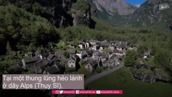 Cuộc sống yên bình tại ngôi làng gần như không có điện ở Thụy Sĩ