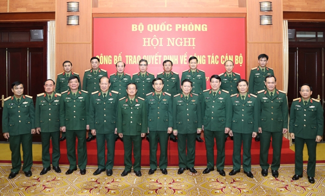 Trao quyết định nghỉ hưu đối với 6 Đại tướng, Thượng tướng Quân đội nhân dân Việt Nam