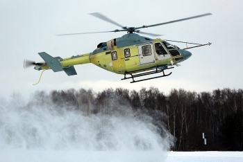 Trực thăng Ansat-M phiên bản hiện đại hóa của Nga thực hiện chuyến bay đầu tiên