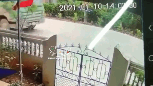 camera giao thong kinh hoang canh xe dau keo dau dau xe ben o ninh binh