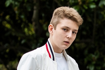 thai tu barron trump da o dau trong ngay cha roi nhiem so
