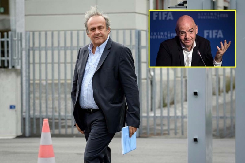 Cựu danh thủ Platini hầu tòa, chủ tịch FIFA liên đới