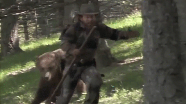 Video: Đạo diễn phim động vật hoang dã bị gấu xám truy đuổi chạy trối chết