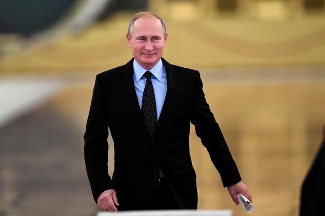 Tổng thống Putin được bầu chọn là người đẹp trai nhất xứ sở bạch dương