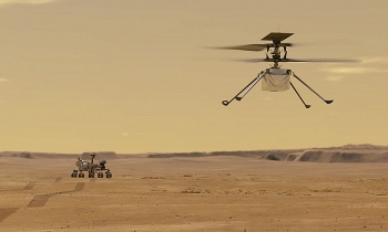 Trực thăng NASA cất cánh thành công trên sao Hỏa, hoàn thành chuyến bay có động cơ đầu tiên ngoài Trái Đất