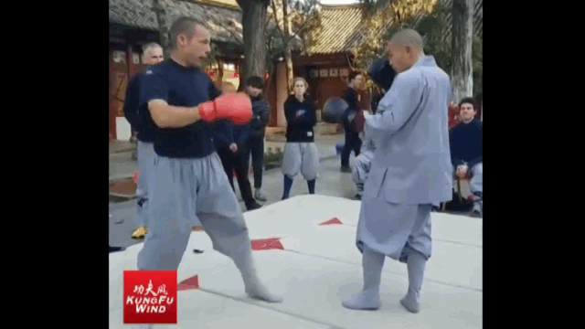 Video: Cao thủ Thiếu Lâm tung cú đá hạ gục võ sĩ MMA