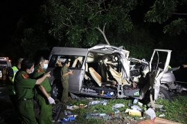 Tai nạn giao thông nghiêm trọng tại Bình Thuận, ít nhất 8 người tử vong
