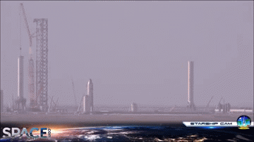 Video: Cận cảnh SpaceX đưa tàu vũ trụ Starship đến bãi phóng