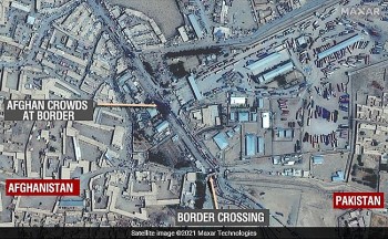 chay tron taliban hang nghin nguoi afghanistan keo den bien gioi pakistan