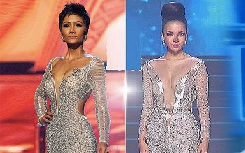 ban sao chiec dam huyen thoai hhen nie xuat hien tai miss universe thailand 2021