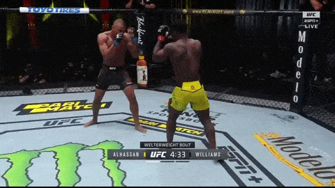 video vo si ufc lien tuc dam da tham do roi bat ngo tung don nhu chop khien doi thu guc nhu cay chuoi