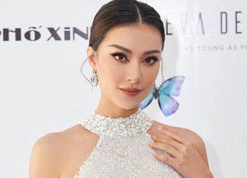 a hau kim duyen bat mi dieu tu hao nhat tung lam truoc them miss universe 2021