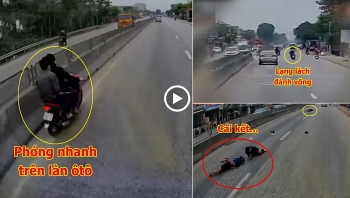 tai nan giao thong sang 2512 phong xe may toc do kinh hoang tren lan oto 2 thanh nien nhan cai ket dau don