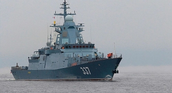 Tàu hộ tống Gremyashchy chính thức vào biên chế Hải quân Nga, chuẩn bị tới Hạm đội Thái Bình Dương