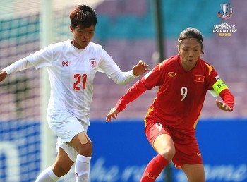 hoa myanmar dt nu viet nam gap trung quoc o tu ket asian cup nu 2022