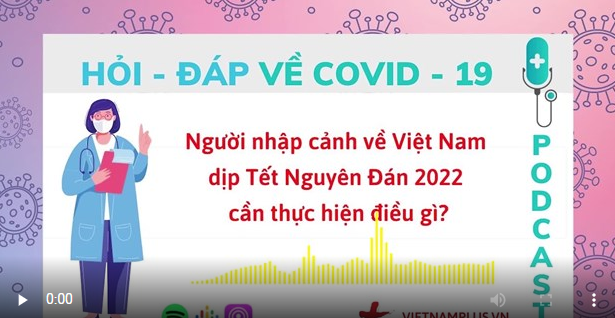 Hỏi đáp COVID-19: Người nhập cảnh về Việt Nam dịp Tết cần thực hiện gì?