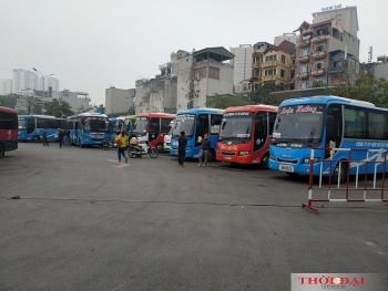 ha noi tam dung xe khach den 37 tinh thanh pho