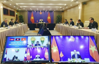 Hội đàm giữa Thủ tướng Việt Nam - Lào - Campuchia