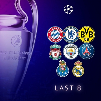 Top 8 đội tứ kết Champions League 2020/21: Ngoại hạng Anh áp đảo