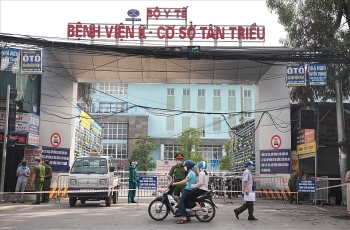 thong tin moi nhat ve 10 truong hop nghi nhiem covid 19 tai benh vien k tan trieu