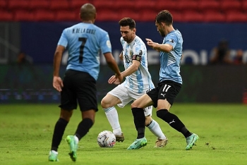 ket qua bang xep hang copa america 2021 ngay 196 argentina thang nhoc uruguay messi tho phao