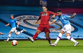 Kết quả Ngoại hạng Anh vòng 32, Man City 4-0 Liverpool: Tân Vương buông sớm