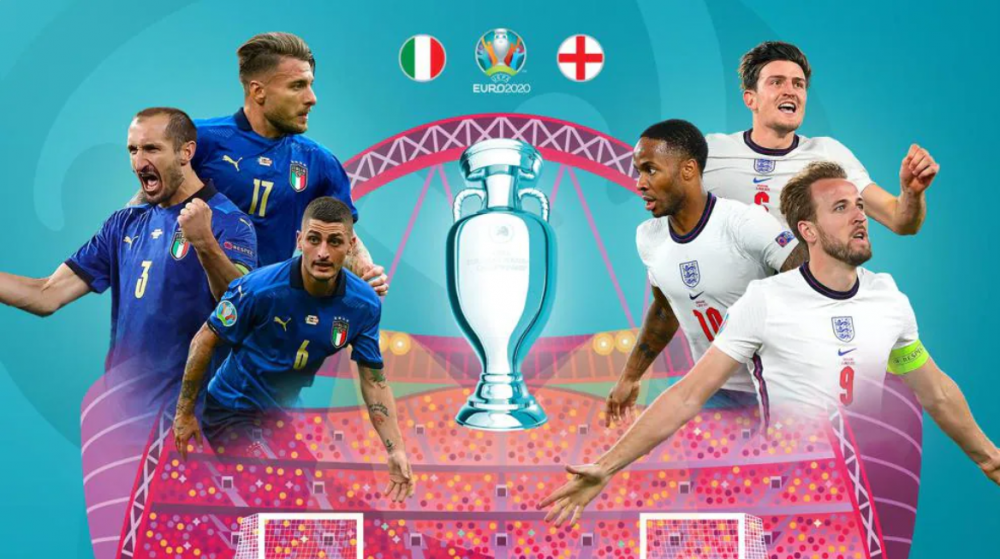 Lịch thi đấu chung kết EURO 2021: Italia vs Anh