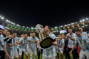 argentina thang kich tinh brazil messi lan dau vo dich copa america