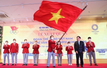 doan the thao viet nam xuat quan tham du olympic tokyo 2020