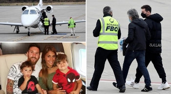 Bị khủng bố đặt bom trên máy bay, Messi và gia đình sơ tán khẩn cấp