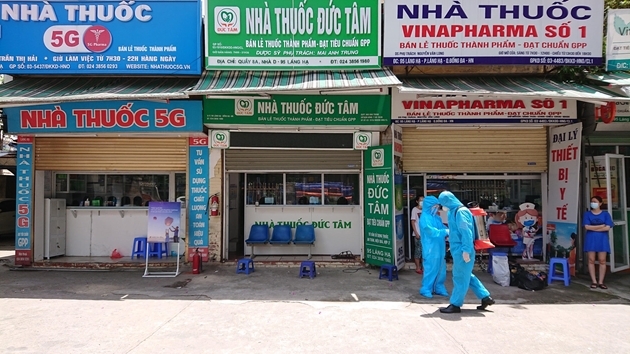 Hà Nội: Cần truy vết triệt để chùm lây bệnh khu chợ thuốc số 95 Láng Hạ