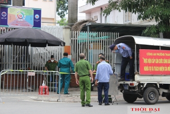 sang 277 ha noi ghi nhan 19 truong hop covid 19 moi phong toa mot tru so cong an phuong
