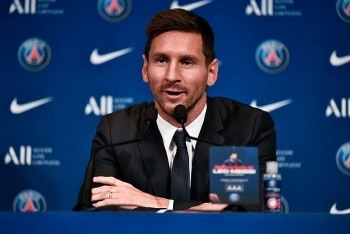 ra mat psg messi dat muc tieu vo dich cup c1 chau au